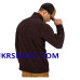 Реглан Simms Rivershed Quarter Zip Mahogany